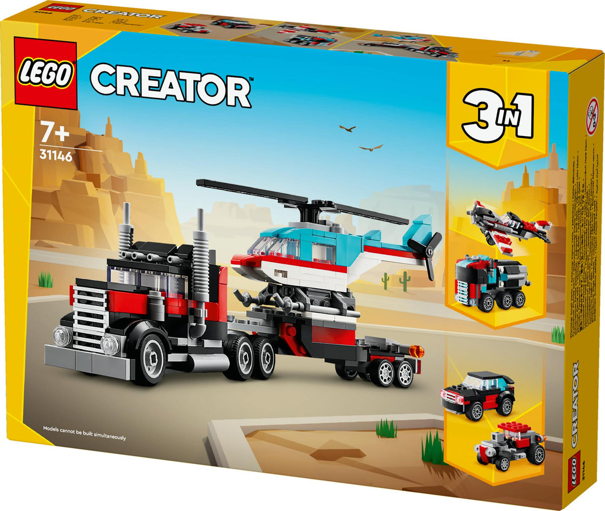 LEGO Creator - Flak Truck With Helikopter (31146)