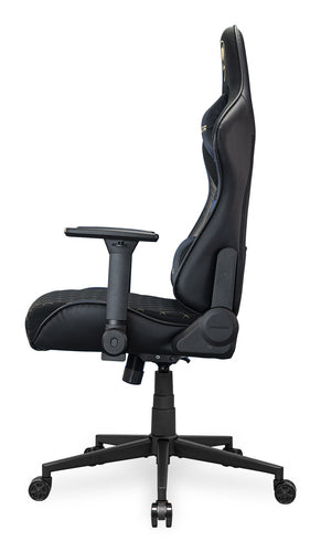 COUGAR Armor One V2 Gold F, PVC/stof, sort gamingstol – produktdetalje