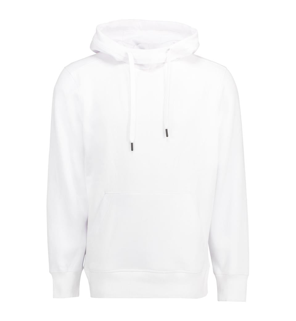Plain Hoodie - Vit