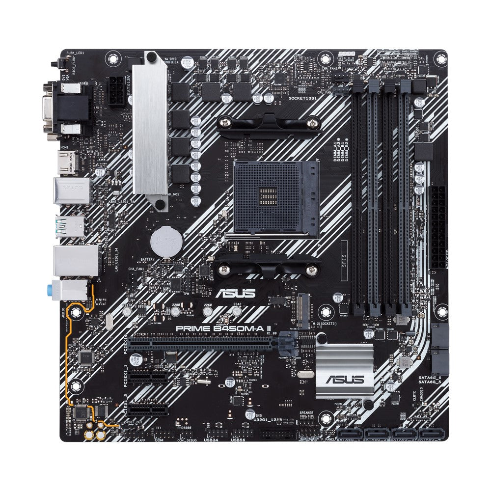 ASUS PRIME B450M-A II (mATX, B450, AM4)