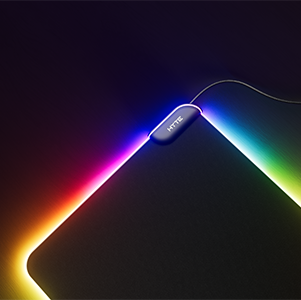 HYTE CNVS QRGB Spelmatta - 50-pixlar QRGB, 900 X 370 X 5 Mm