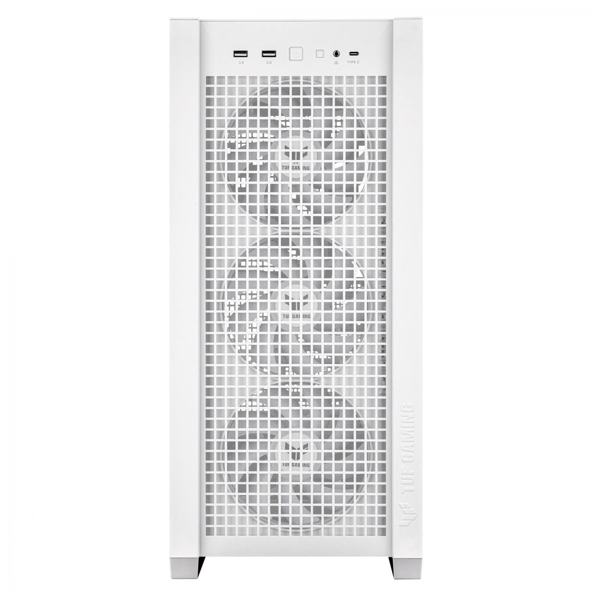 ASUS TUF Gaming GT302 TG ARGB ATX midi-tower - White