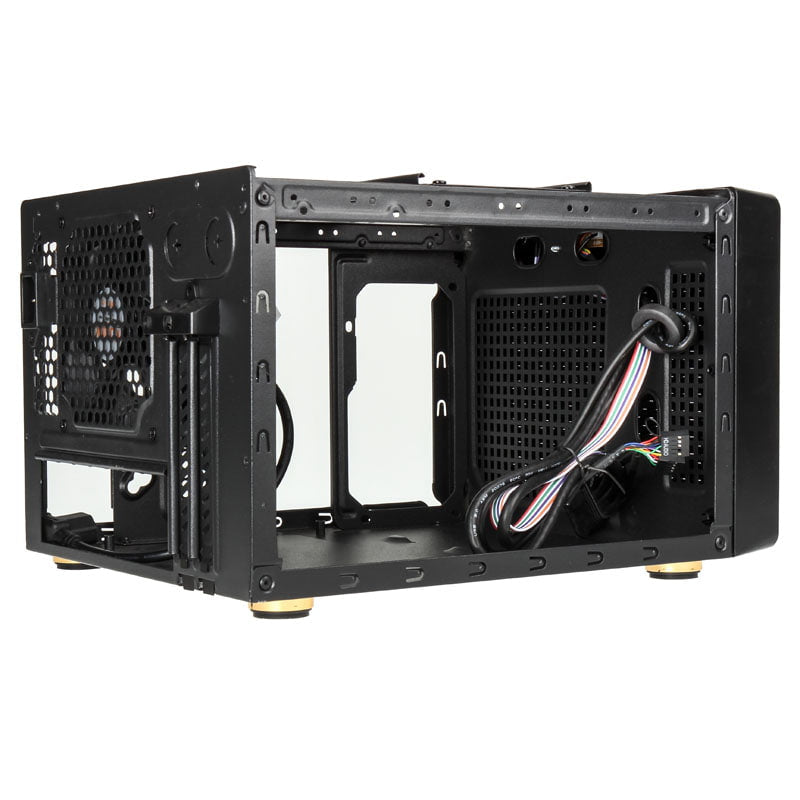 Kolink Satellite Mini-ITX- / Micro-ATX Cube - Svart