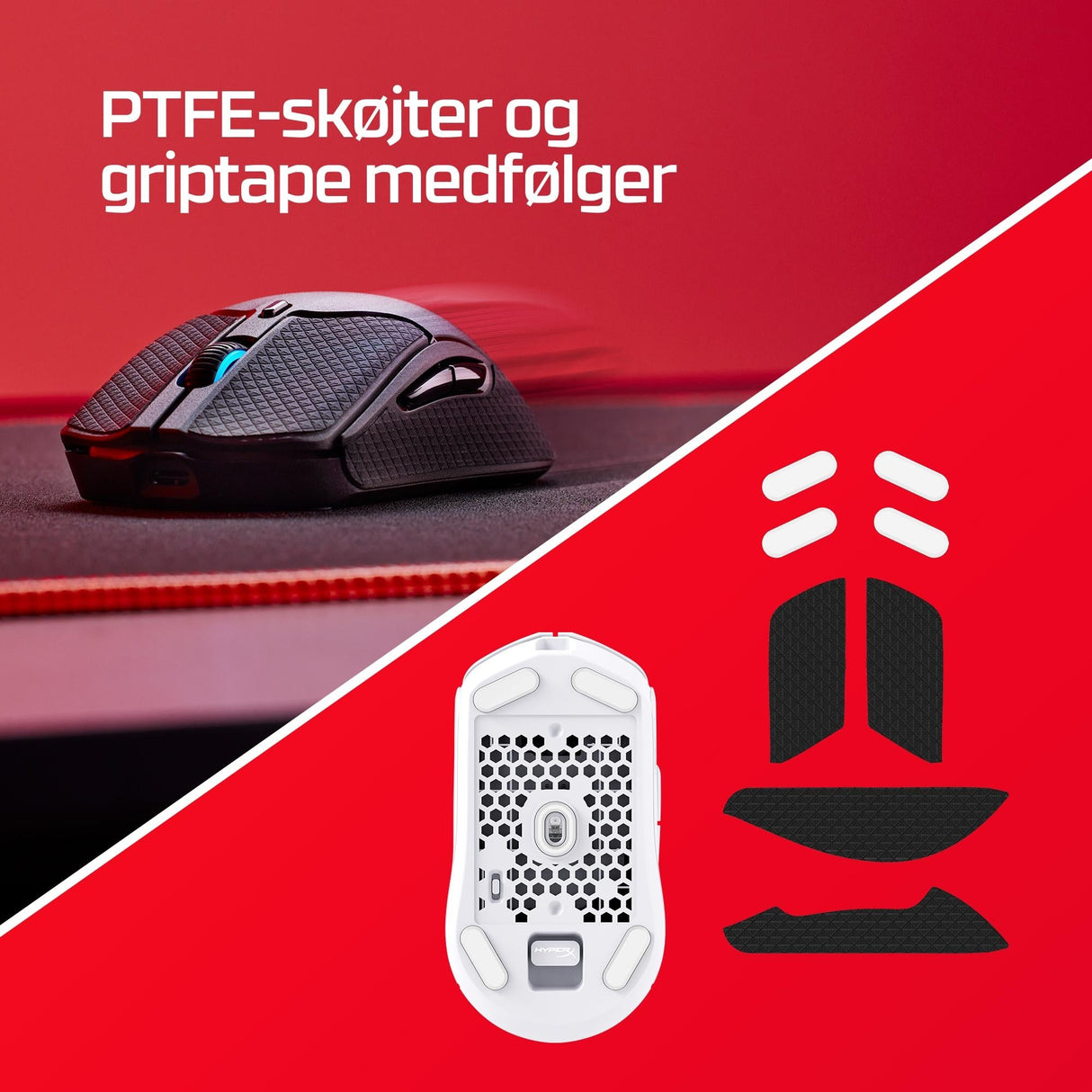 HyperX Pulsefire Haste 2 - Mus - USB,