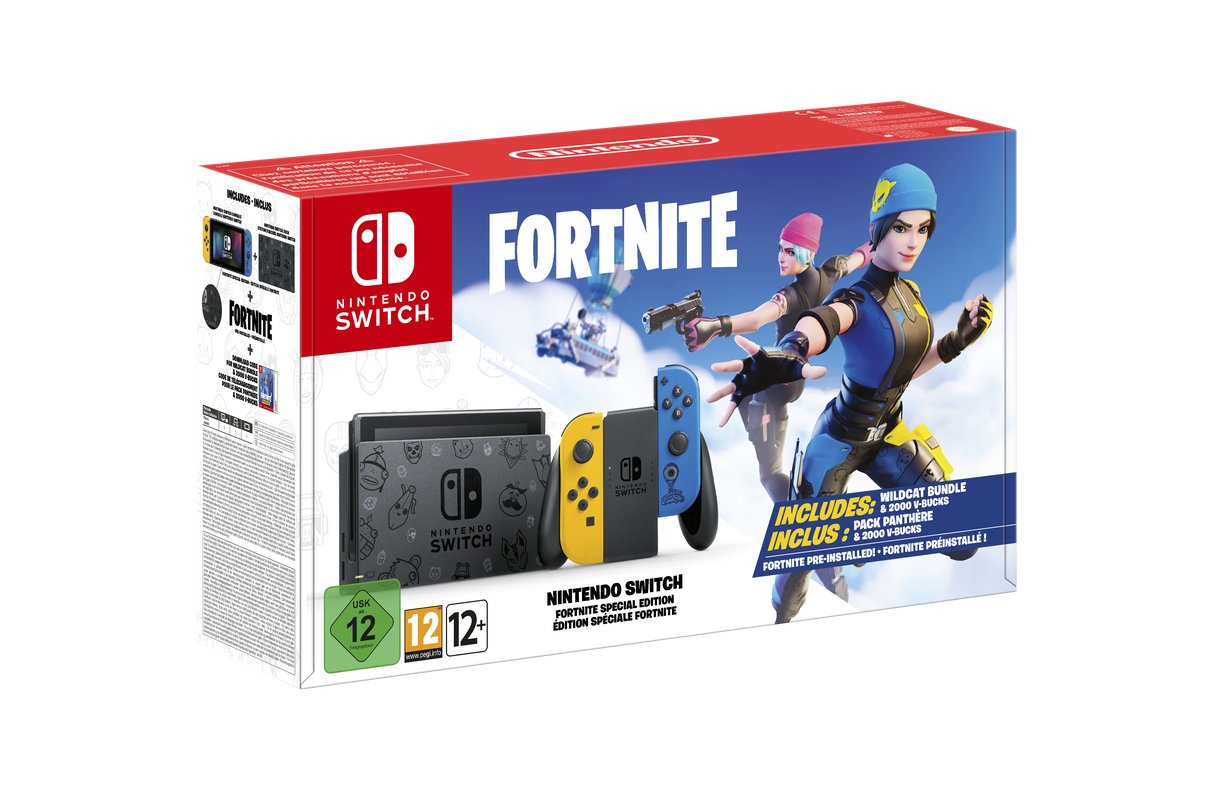 Nintendo Switch Console Fortnite Special Edition