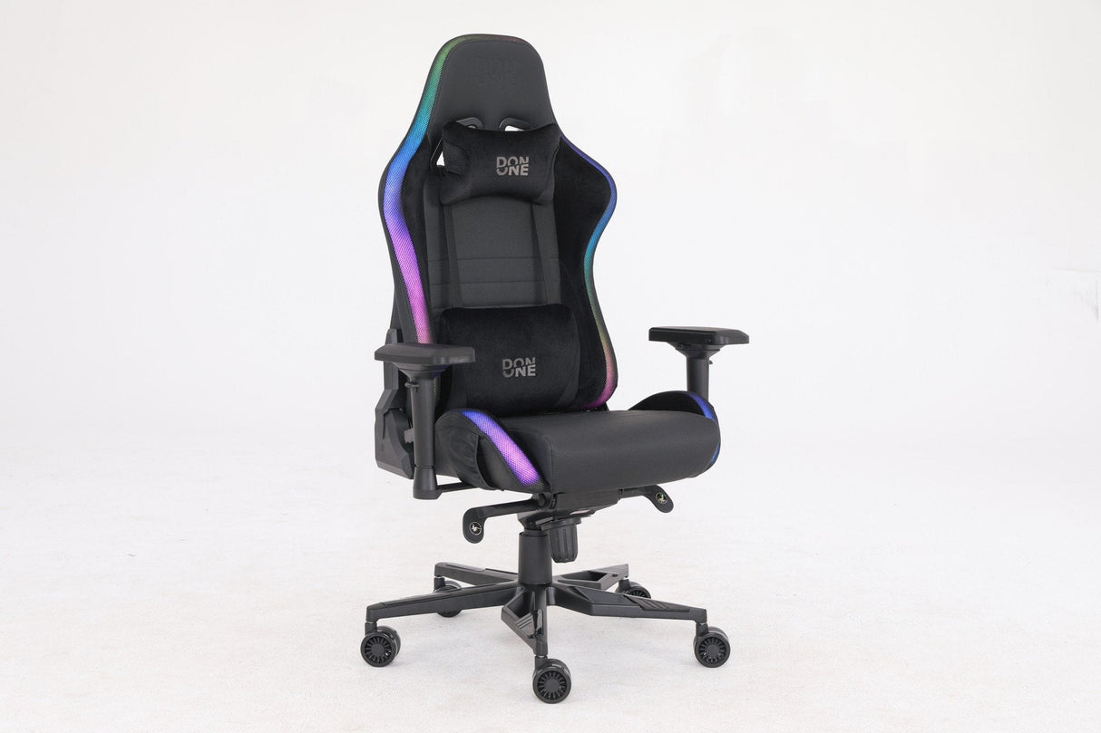 DON ONE - Valentino SUPERLEGGERA - RGB Gamer Stol Med Ljus
