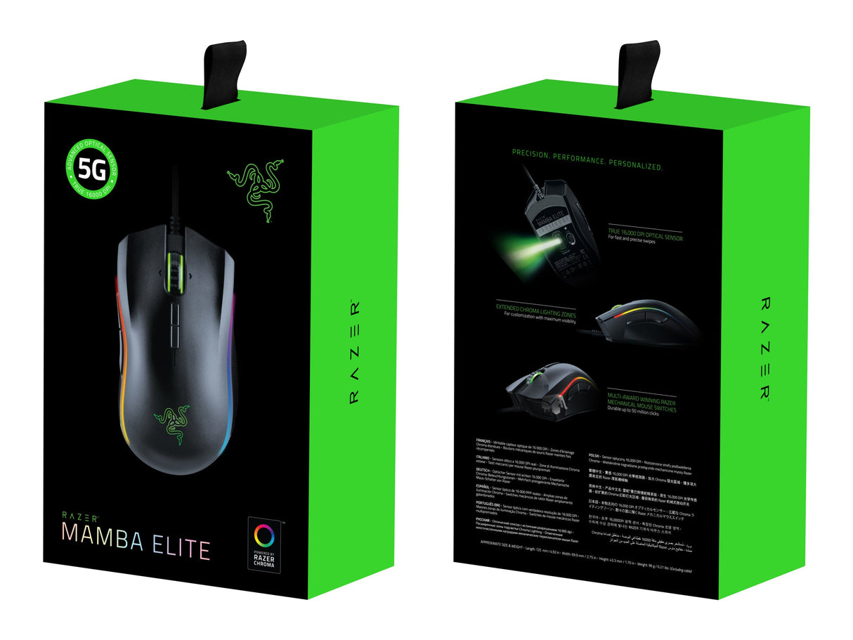 Razer Mamba Elite - Svart