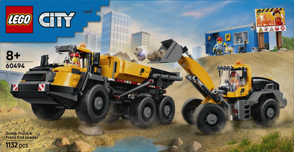 LEGO - LEGO City - Dump Truck & Front End Loader (60494) LEGO