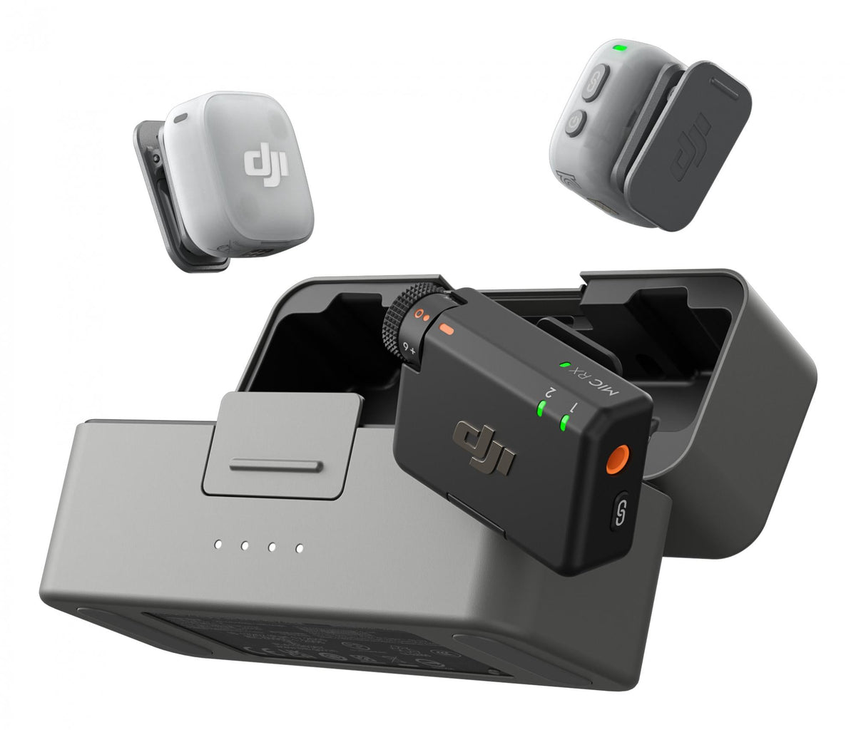DJI - Mic Mini 2 (2 TX + 1 RX + Charging Case) DJI
