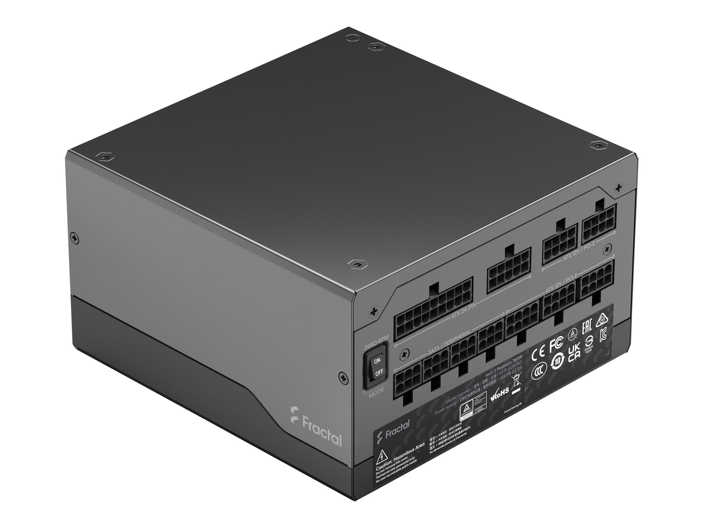Fractal Design Ion+ 2 Platinum 760W Strömförsörjning 760Watt