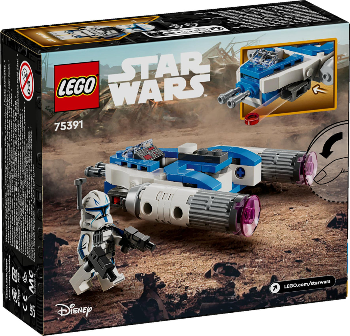 LEGO Star Wars - Captain Rex™ Y-Wing™ Microfighter (75391)