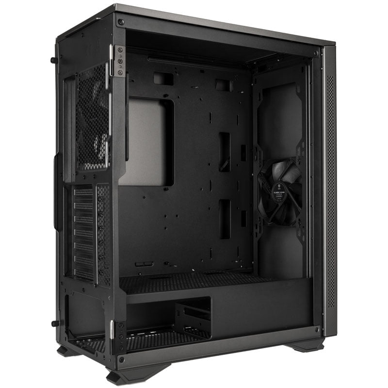 Kolink Stronghold Barricade Midi Tower Case - Gunmetal Grå