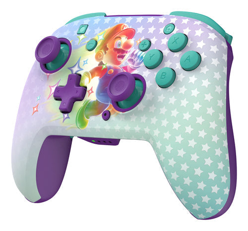Turtle Beach Rematch Wireless – Invincible Mario – Switch – Skrå visning fra højre