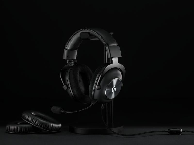 Logitech G PRO X Gaming Headset Inkl. Stativ - Svart