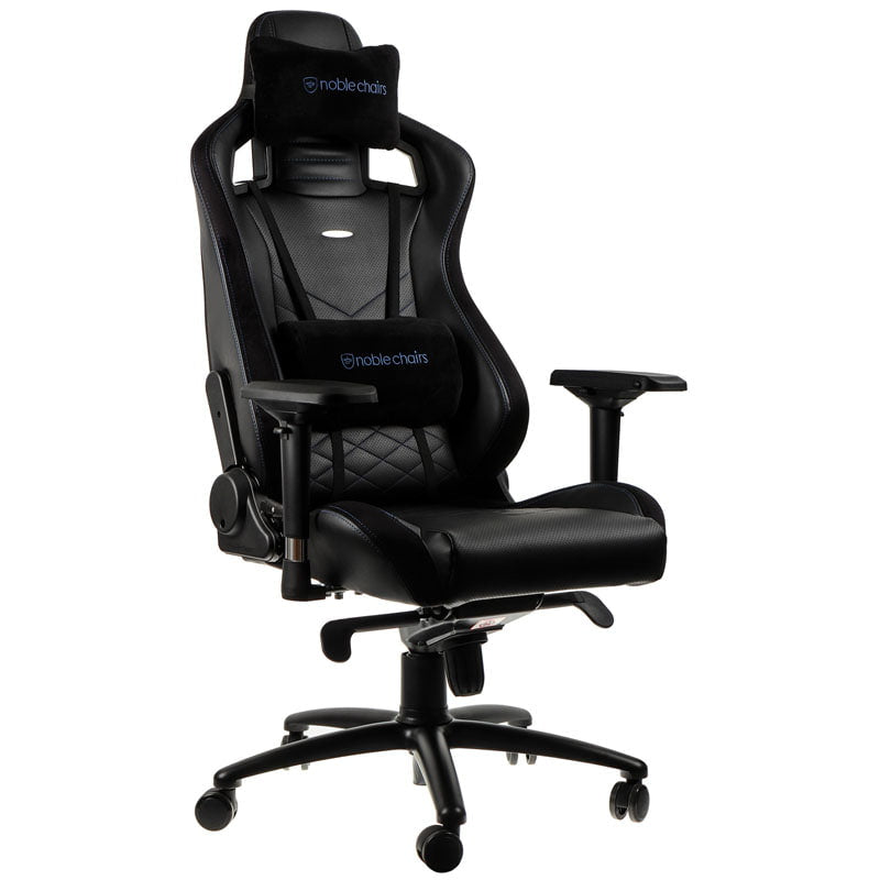 noblechairs EPIC Svart/Blå
