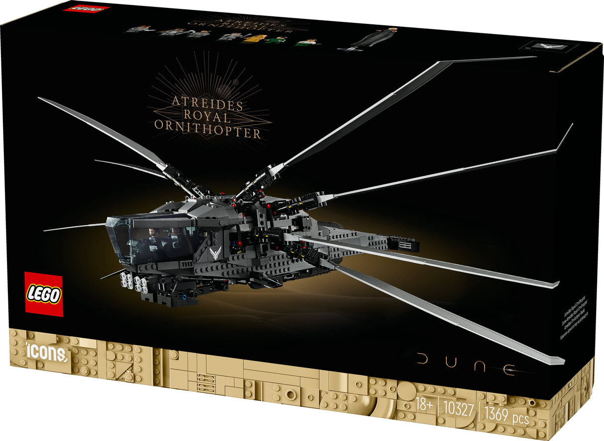 LEGO 10327 Ikoner Dune Atreides Royal Ornithopter, Byggleksakssats