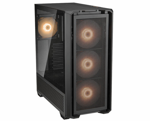 COUGAR MX600 ARGB, sort kabinet – produktdetalje