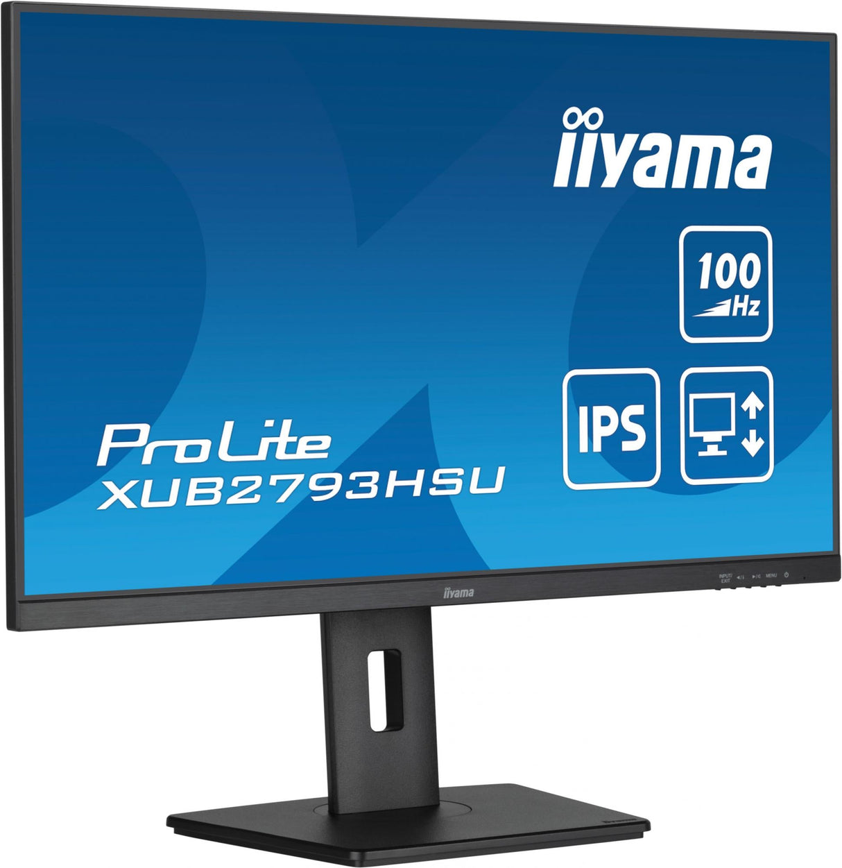 Iiyama ProLite XUB2793HSU-B6 27 1920 X 1080 (Full HD) HDMI DisplayPort 100Hz Pivot Monitor