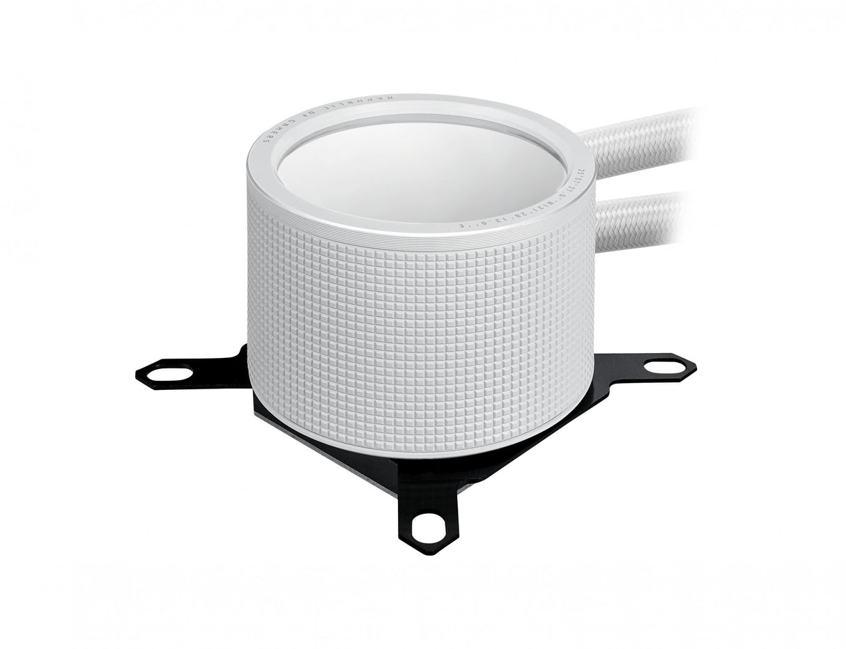 ASUS ROG RYUO III 240 ARGB WHITE Ed 240mm All-In-One CPU Liquid Cooler with Anime Matrix LED Display ASUS