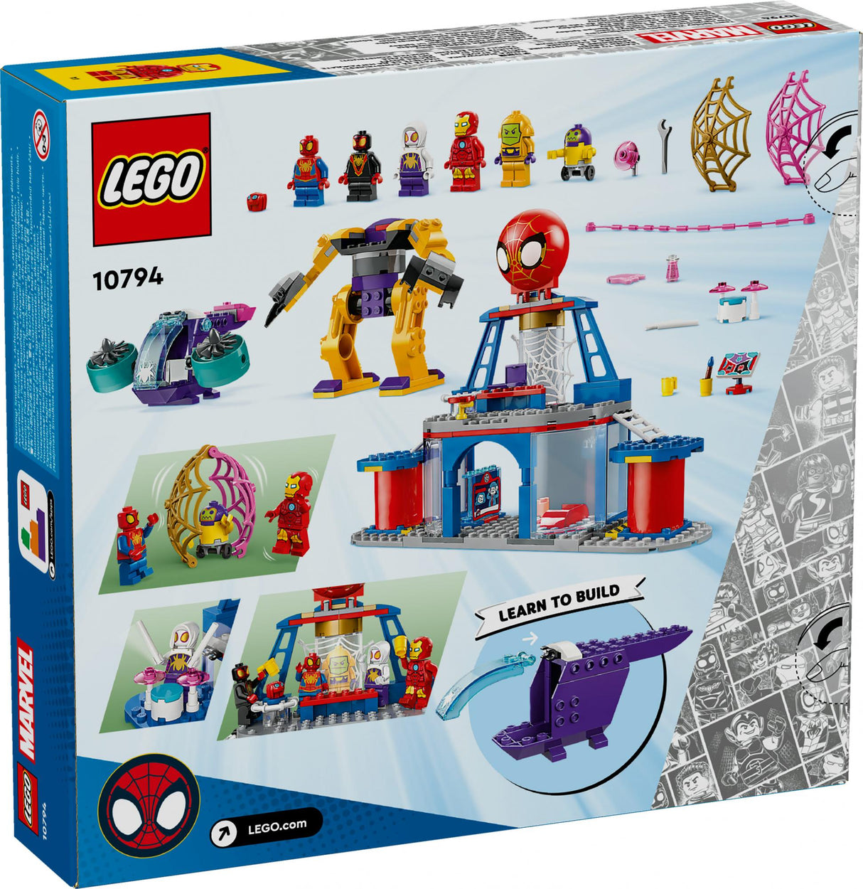 LEGO 10794 Marvel Spidey and his super friends The headquarters of Spidey's team LEGO