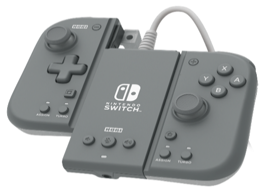 HORI - Switch Split Pad Compact Attachment Set (grå)