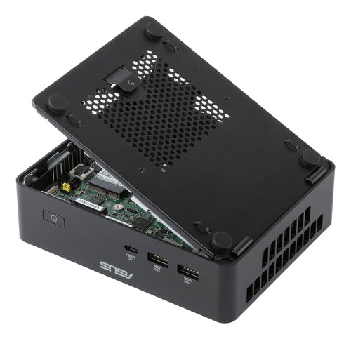 ASUS NUC 16 Pro Slim Kit RNUC16GDKV560002 – åbnet kabinet, hardwareillustration