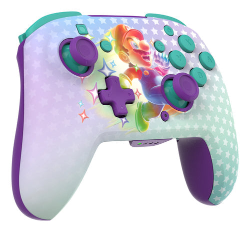 Turtle Beach Rematch Wireless – Invincible Mario – Switch – Set skråt fra venstre
