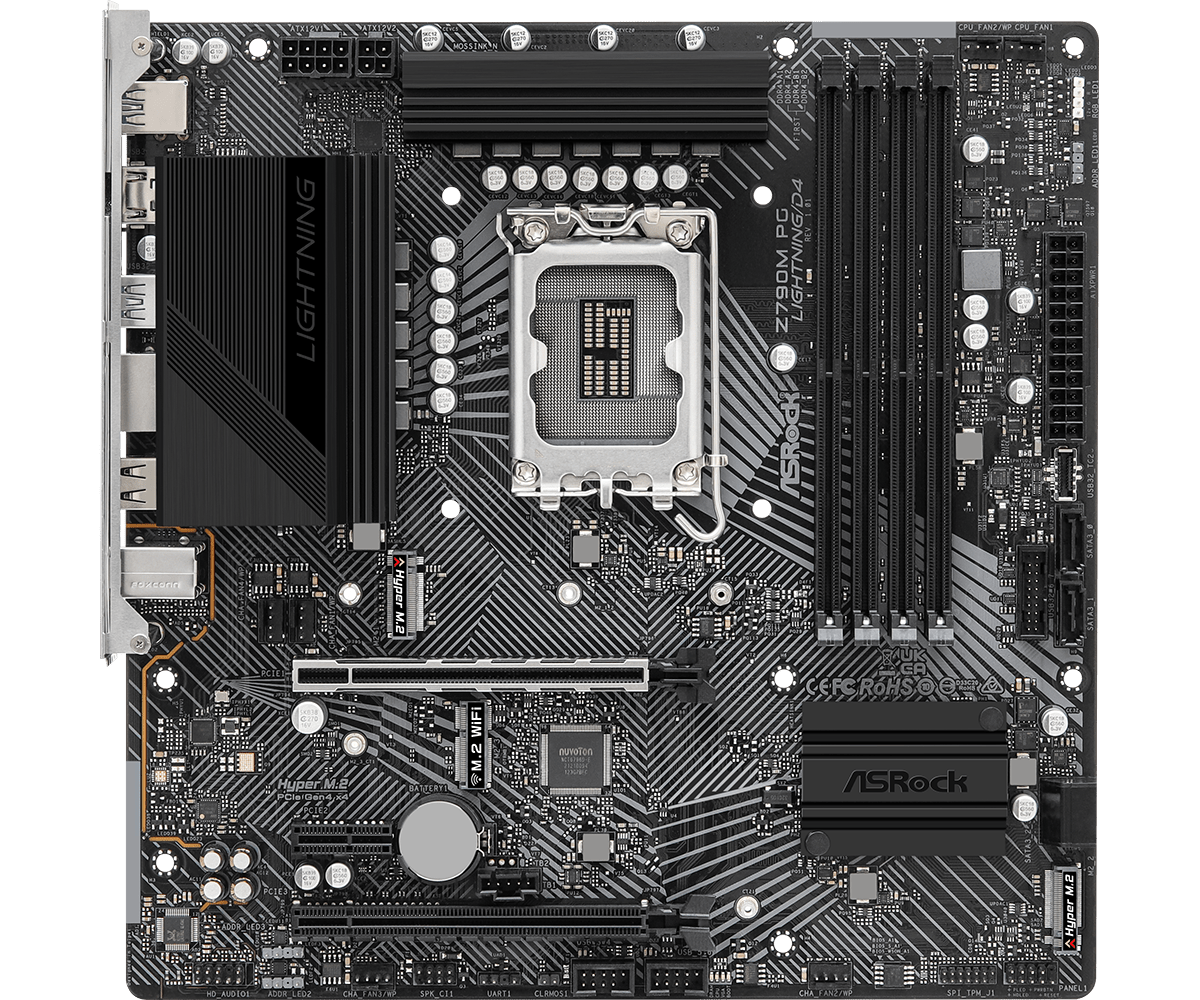 ASRock Z790M PG Lightning DDR4