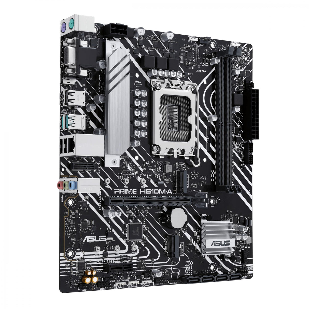 ASUS PRIME H610M-A-CSM (mATX, H610, LGA 1700, DDR5) ASUS