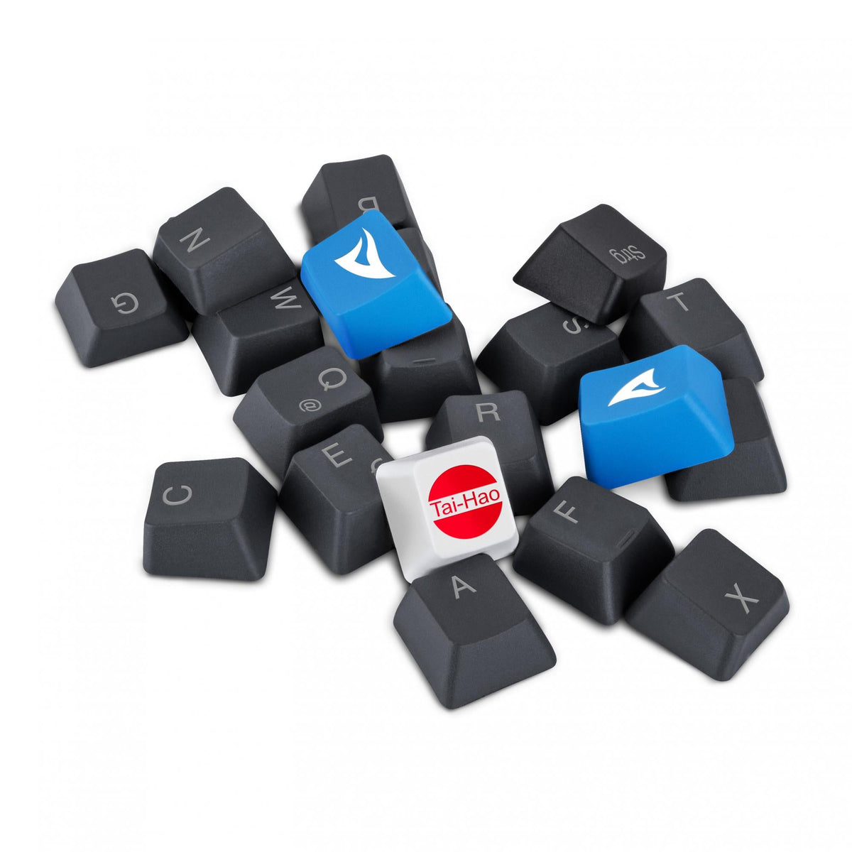 Sharkoon SKILLER SAC20 S4, keycap (black, 61 pieces, ISO layout (DE), for SKILLER SGK50 S4) Sharkoon