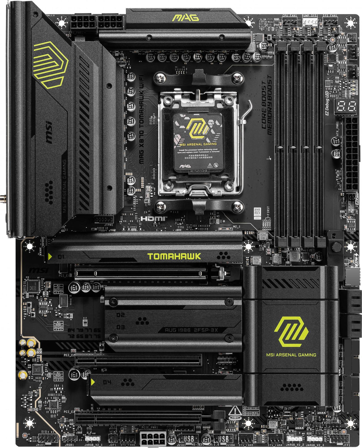 MSI MAG X870 TOMAHAWK WIFI ATX Socket AM5 AMD X870