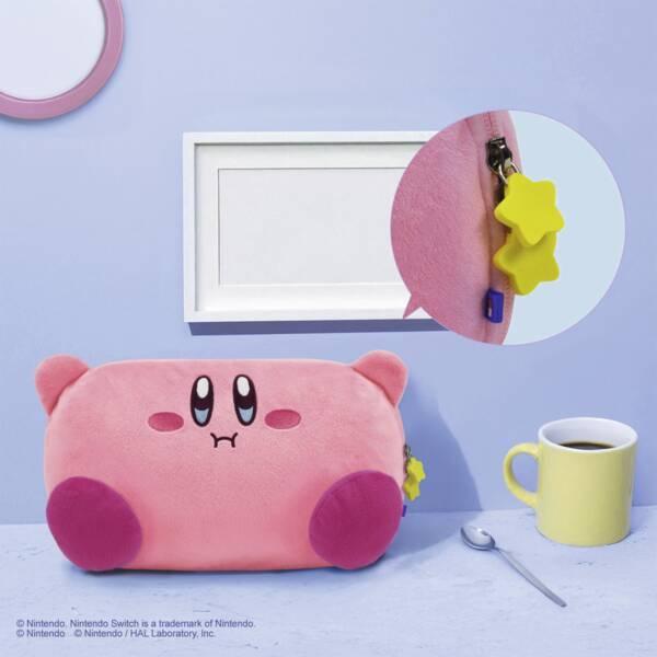 HORI - Plush Pouch for Nintendo Switch 2 (Kirby and Waddle Dee) - Pink HORI