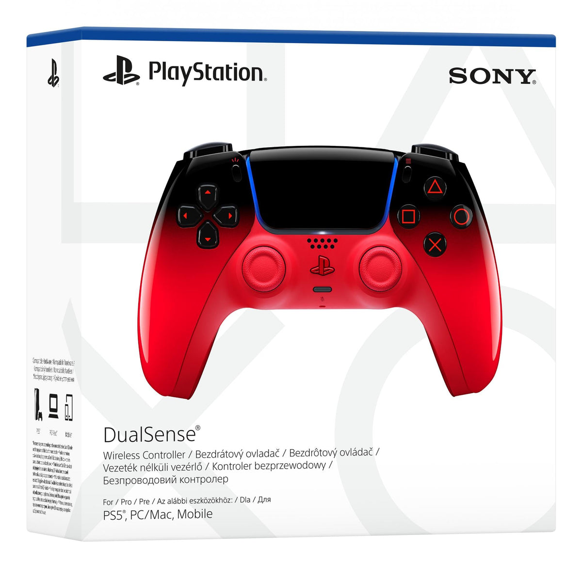 Sony DualSense-controller til PS5 – Techno Red – produktdetalje 4