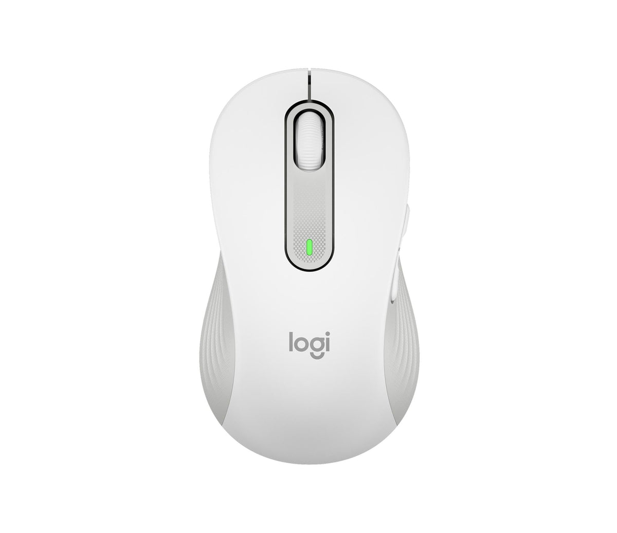 Logitech - M650 Signature - Large Wireless Mouse - White ( Left Handed ) Logitech