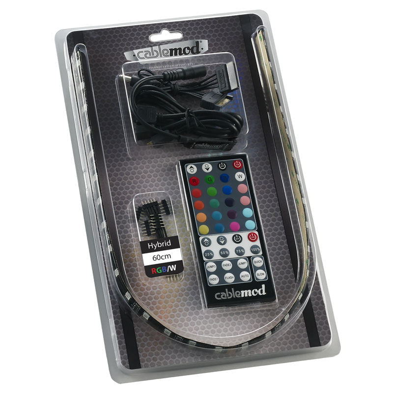 CableMod WideBeam Hybrid LED Kit 60cm - RGB/W