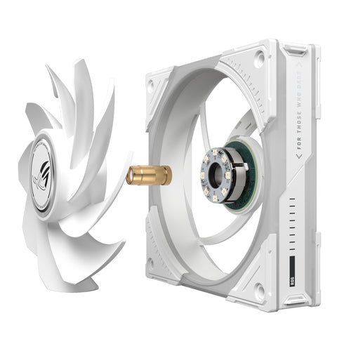 ASUS ROG Eurux GR120 ARGB Reverse Fan White Edition - Triple Pack – adskilte dele eller tilbehør