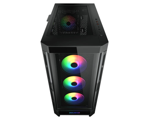 COUGAR DuoFace Pro ARGB, sort kabinet – produktdetalje