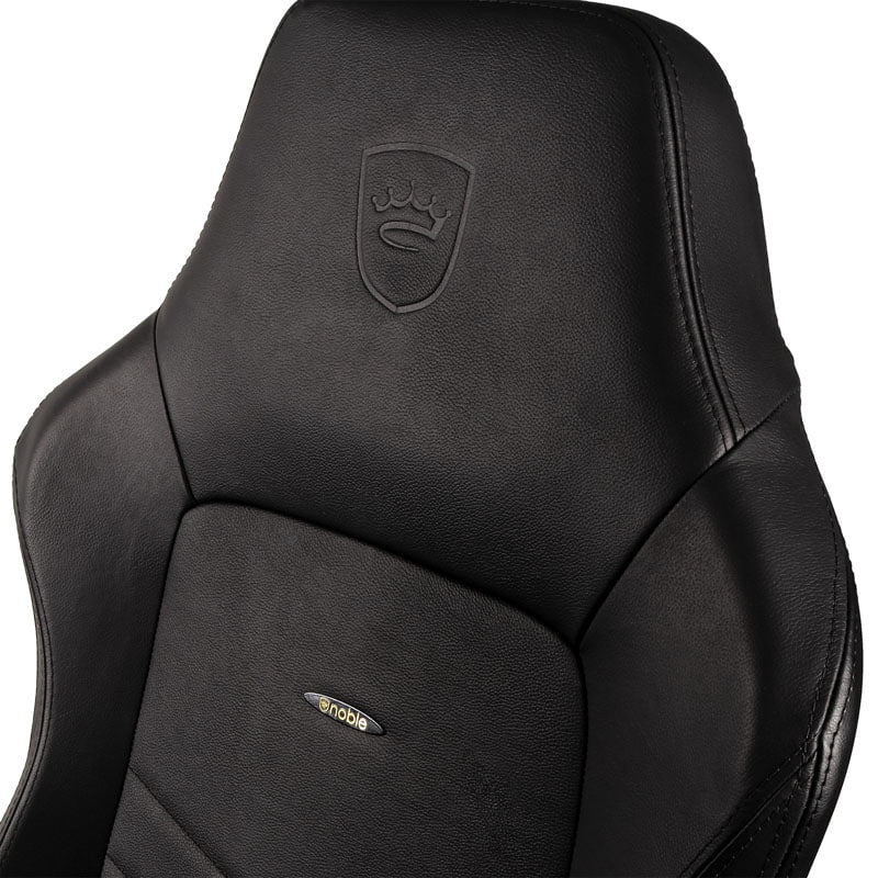 noblechairs HERO Äkta Läder Svart