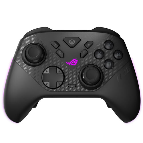 ASUS ROG Raikiri II Xbox Wireless – knapper og tommelfingersticks set forfra