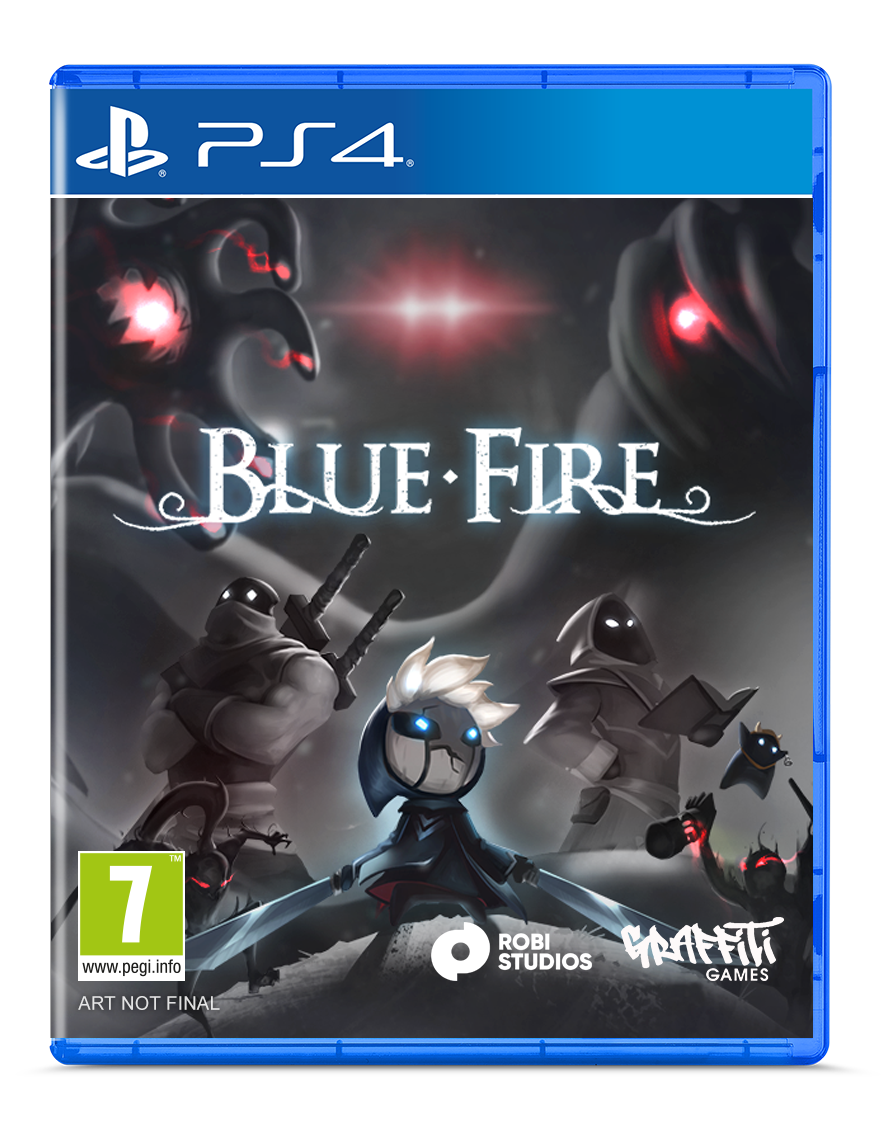 Blue Fire – PlayStation 4 – spilomslag