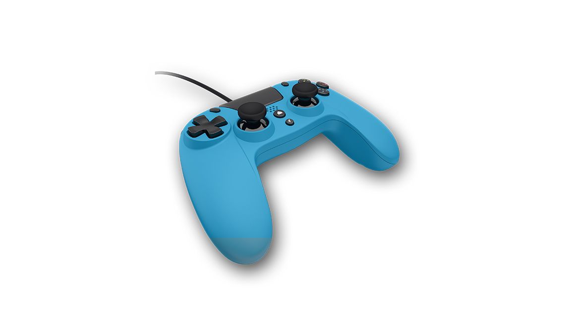 Gioteck VX-4 kablet controller til PS4 og PC – blå – billede 2