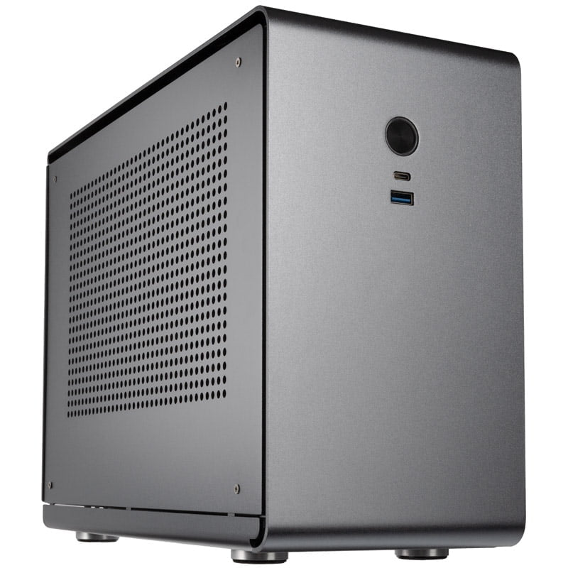 Kolink Rocket V2 Aluminium Mini-ITX Case - Titanium Gray