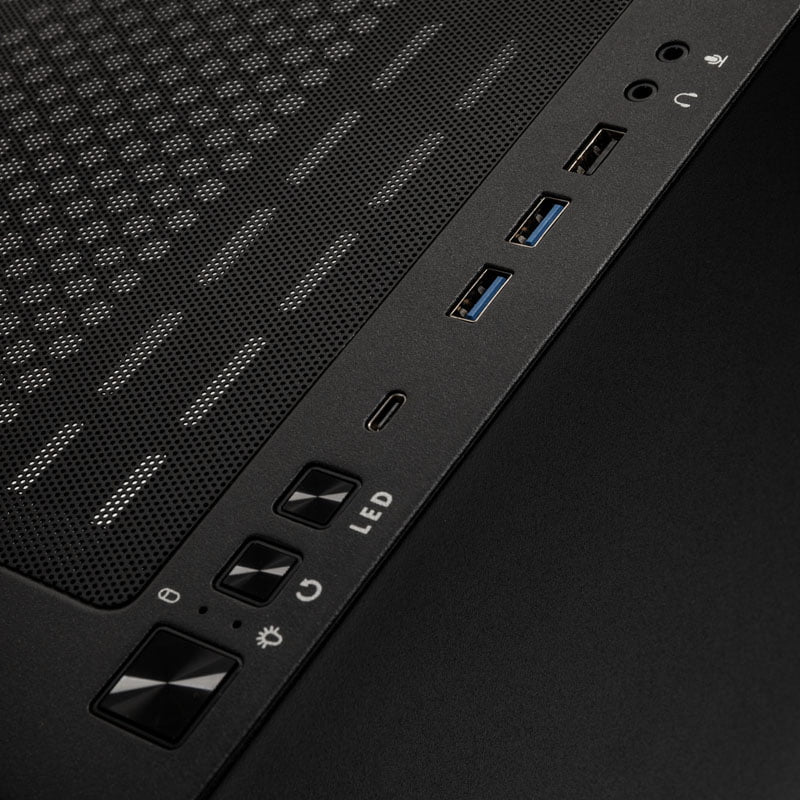 Kolink Unity Adapt ARGB Midi Tower Case - Svart