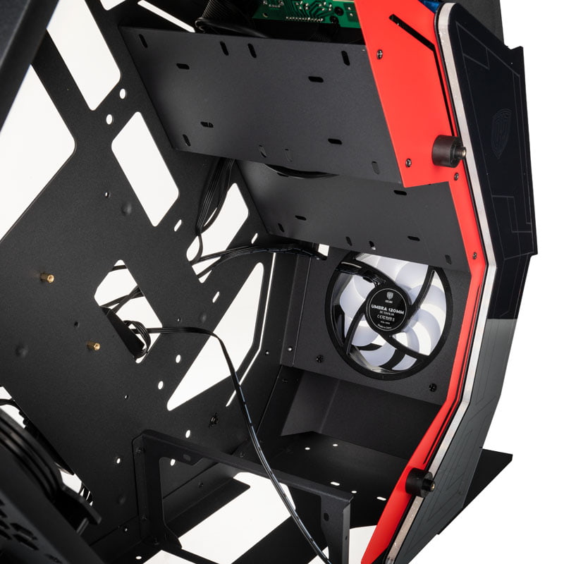 Kolink Big Chungus Hench Edition Midi Tower ARGB Showcase - Svart