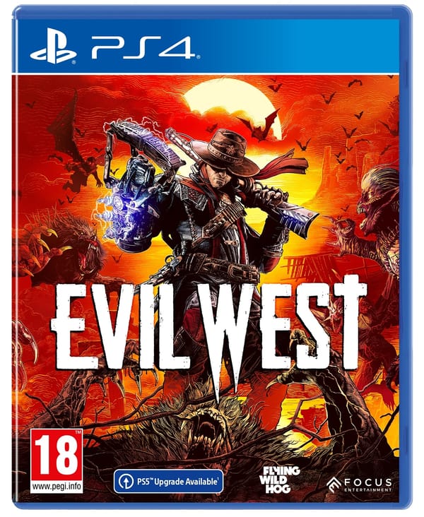Evil West (FR/NL/Multi in Game) – PlayStation 4 – spilomslag