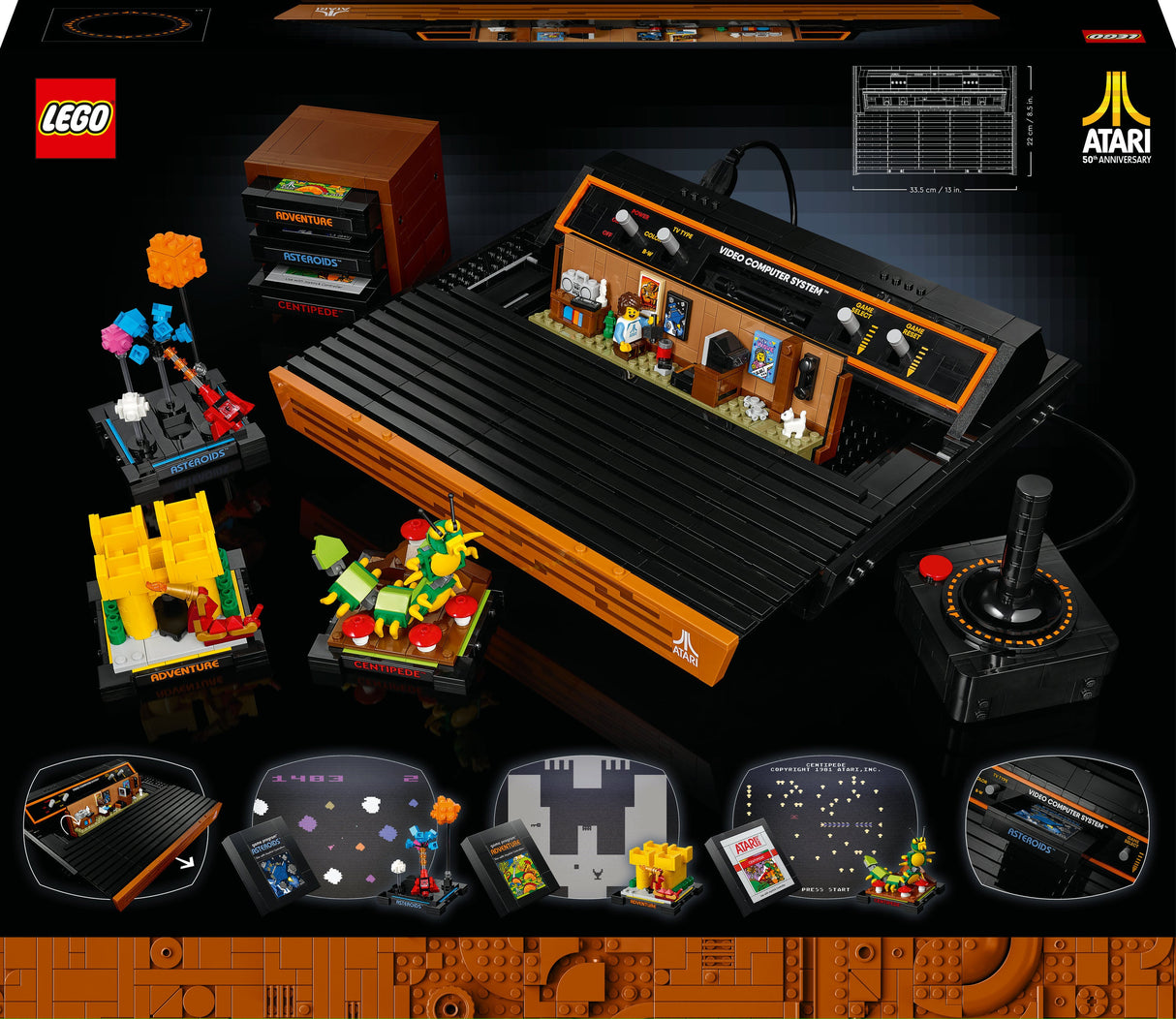 LEGO 10306 Ikoner Atari 2600 Byggleksak