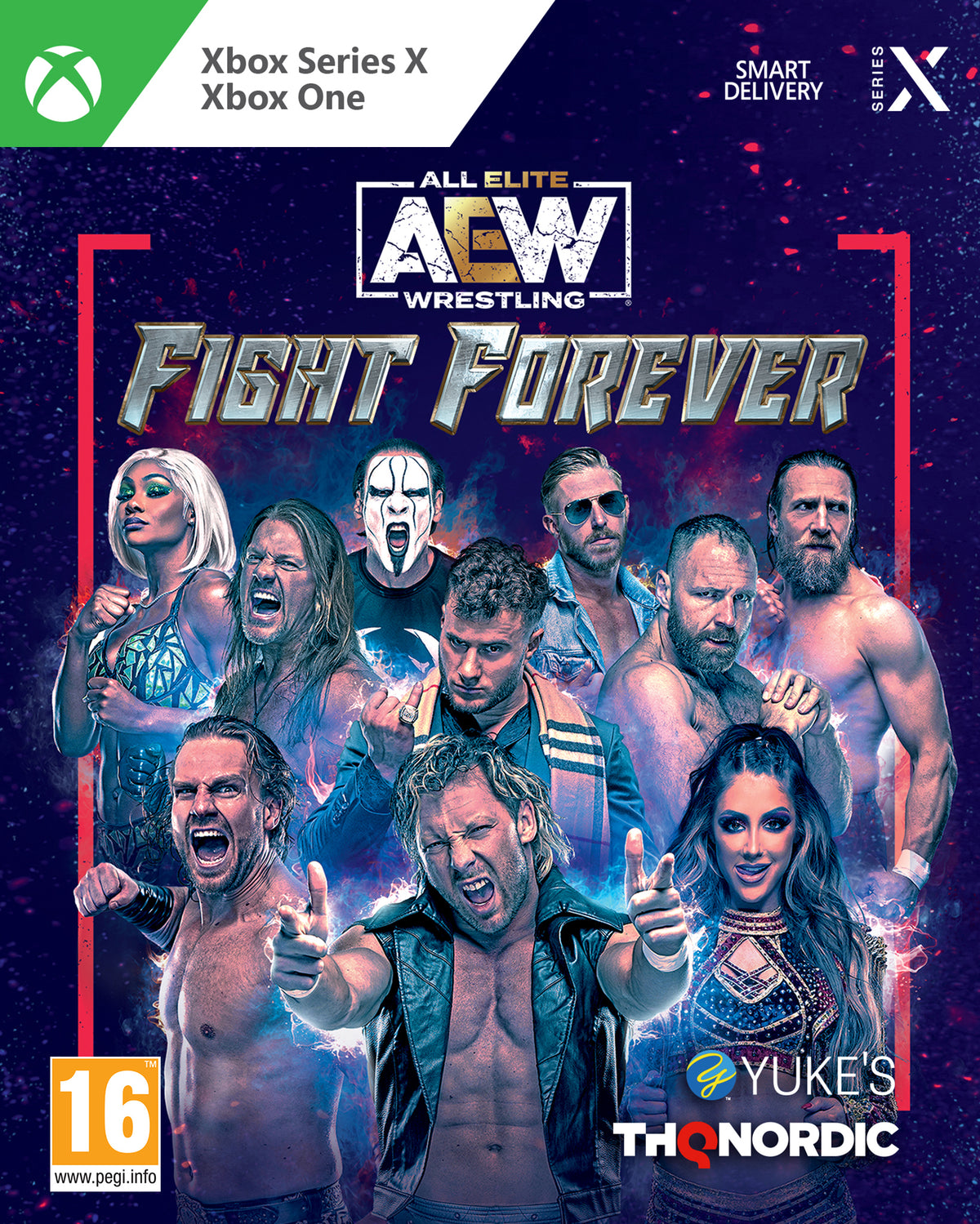 AEW: Fight Forever – Xbox One / Xbox Series X – spilomslag