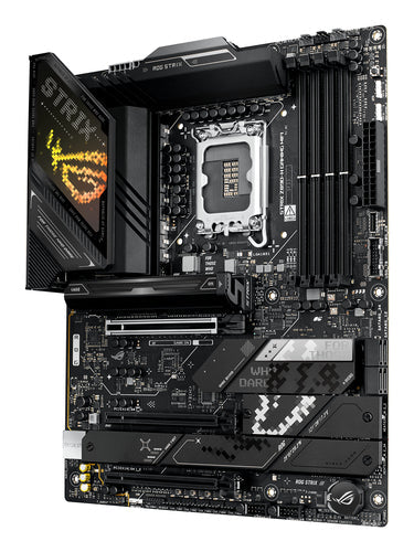 ASUS ROG STRIX Z890-H GAMING WIFI med RAM-pladser og LGA1851-sokkel