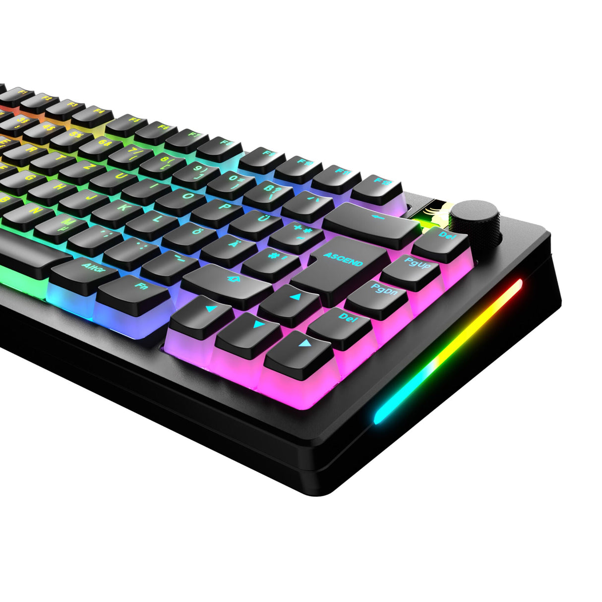 Glorious Aura V3 Keycaps Black - (131st)