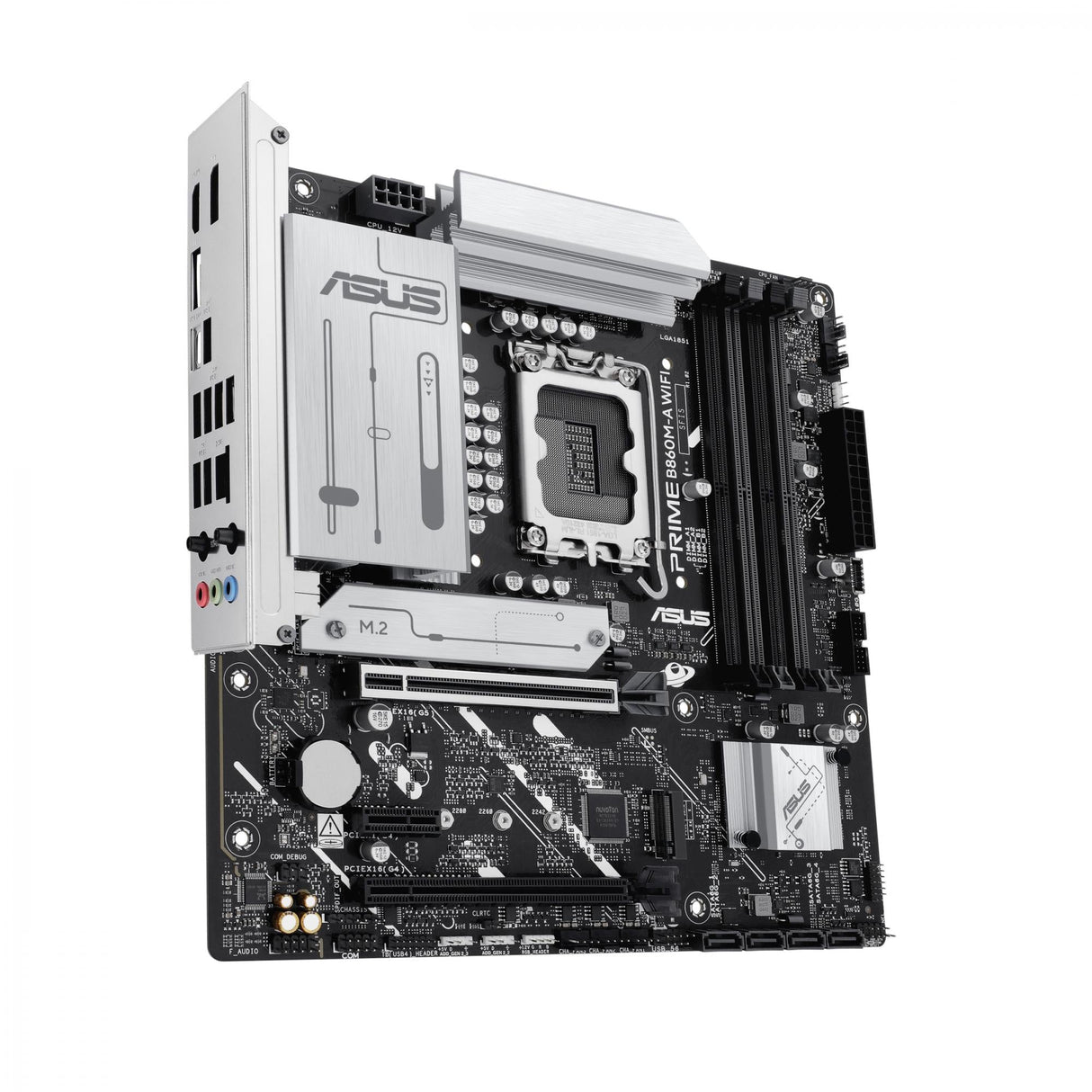 ASUS PRIME B860M-A WIFI (mATX, B860, LGA 1851, DDR5)